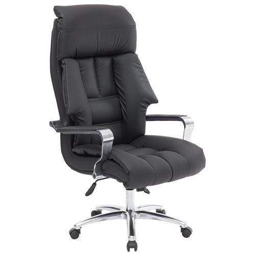 Uzay Ofis Comfort Krom Müdür Koltuğu - SİYAH