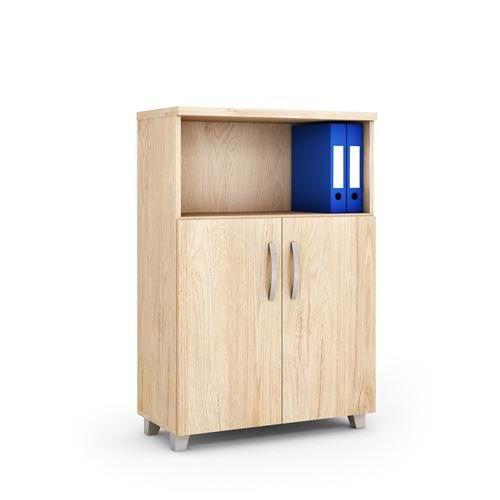 Uzay Ofis Plus Ahşap Yarım Kapaklı Dosya Dolabı -04-Sofia