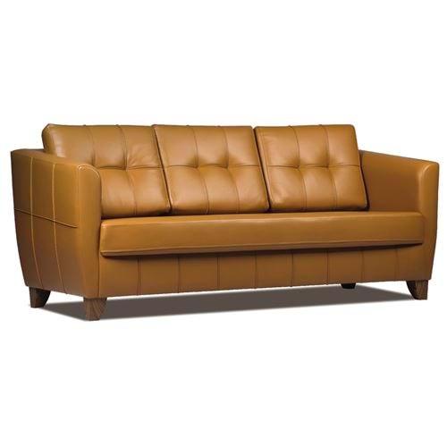 Uzay Ofis Demi Üçlü Kanepe - Taba