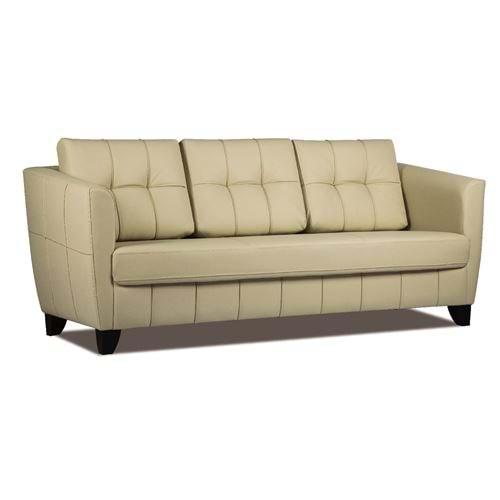 Uzay Ofis Demi Üçlü Kanepe - Krem