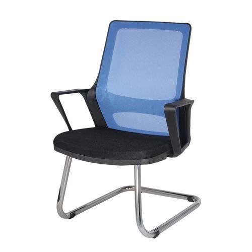 Uzay Ofis Zirve Bekleme Koltuğu - U- Ayak - Mavi