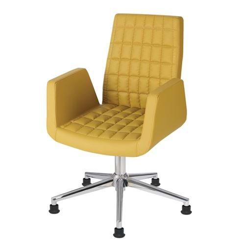 Uzay Ofis Solid Misafir Koltuğu - Sarı