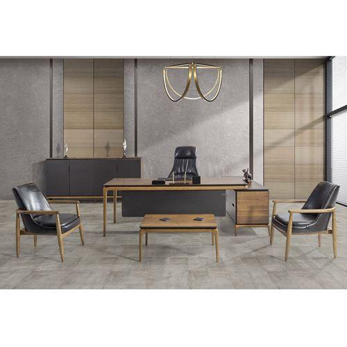 Uzay Ofis Pegasus Ahşap Makam Takımı