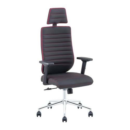 Uzay Ofis Ronın Plus Müdür Koltuğu - Antrasit - Kırmızı