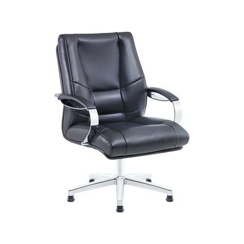 Uzay Ofis Polo Misafir Koltuğu - Siyah