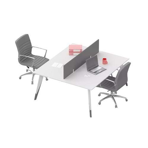 Uzay Ofis Royal Çoklu Çalışma Masası - Beyaz-Antrasit