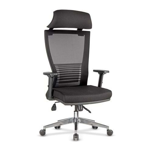 Uzay Ofis Rosetta Fileli Müdür Koltuğu-Siyah