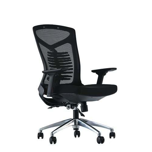 Uzay Ofis Orfe Fileli Çalışma Koltuğu - Krom