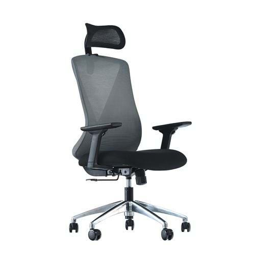 Uzay Ofis Ferra Fileli Müdür Koltuğu - Krom