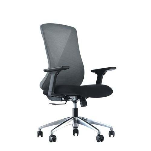 Uzay Ofis Ferra Fileli Çalışma Koltuğu - Krom