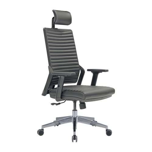 Uzay Ofis Rivas Müdür Koltuğu - SİYAH