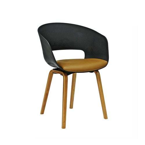 Uzay Ofis Bella Sandalye - CAMEL - AHŞAP AYAK