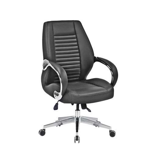 Uzay Ofis İron Şef Koltuğu - Siyah