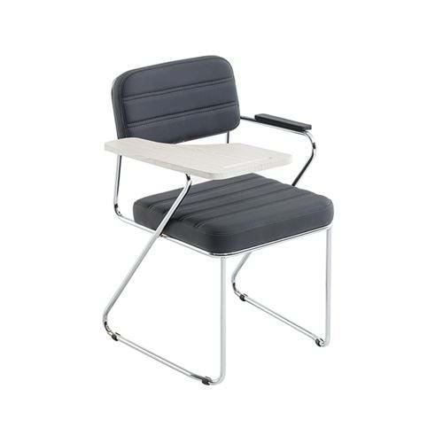 Uzay Ofis Cozy Konferans Koltuğu - Antrasit (Ahşap Yazı Tablalı)