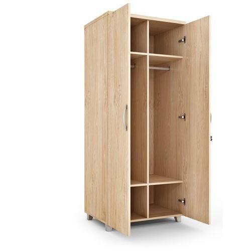 Uzay Ofis Plus Çift Kişilik Elbise Dolabı-01-Sofia- 190cm