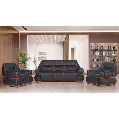 Uzay Ofis Magnum Kanepe Takımı - Siyah - Ahşap