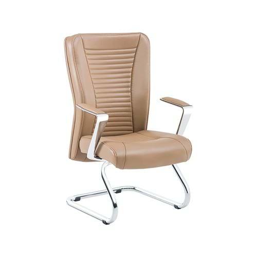 Uzay Ofis Eva Bekleme Koltuğu - Krem - U ayak