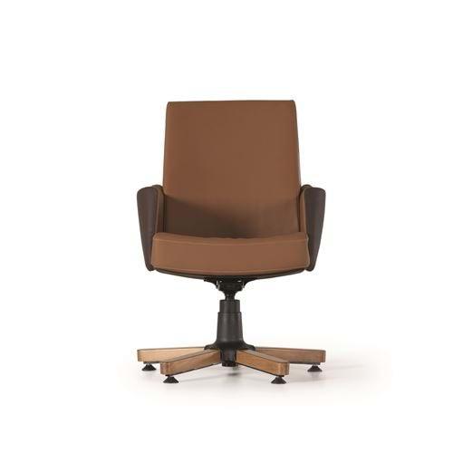 Uzay Ofis Rosso Misafir Koltuğu - Ahşap