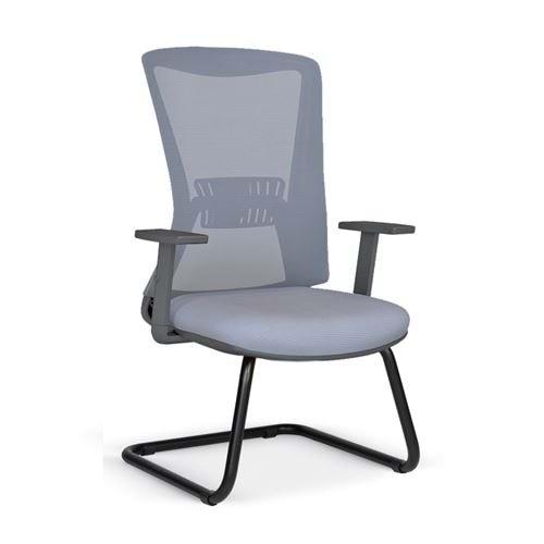 Uzay Ofis Leda Fileli Bekleme Koltuğu - Gri