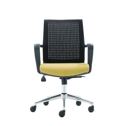 Uzay Ofis Makaron Fileli Şef Koltuğu - Siyah - Sarı