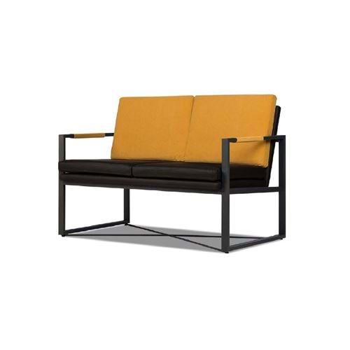 Uzay Ofis Makas İkili Kanepe - Sarı - Siyah