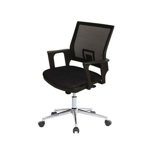 Uzay Ofis Ada Çalışma Koltuğu - Siyah