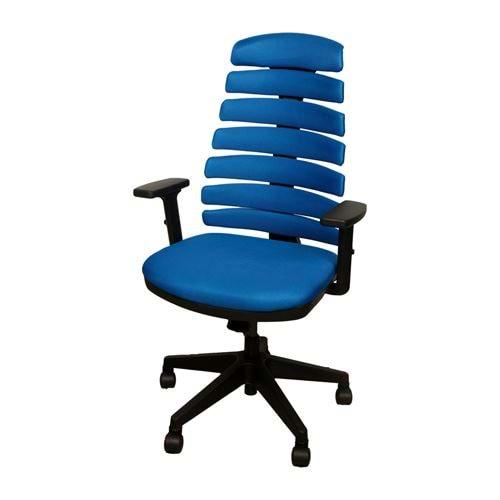 Uzay Ofis Mira Çalışma Koltuğu - Ayarlı Kolçak - Mavi