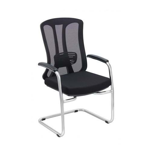 Uzay Ofis Zero Fileli Bekleme Koltuğu - Siyah