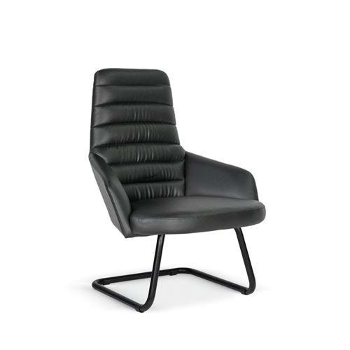 Uzay Ofis Bali Bekleme Koltuğu -Siyah