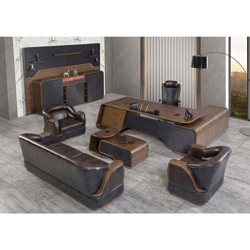 Uzay Ofis Imperıal Ahşap Makam Takımı