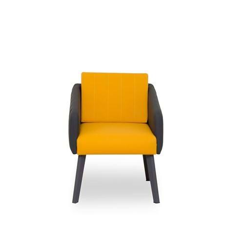 Uzay Ofis Milan Tekli Kanepe - Antrasit - Sarı