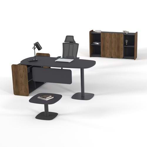 Uzay Ofis Step Etajerli Personel Takımı