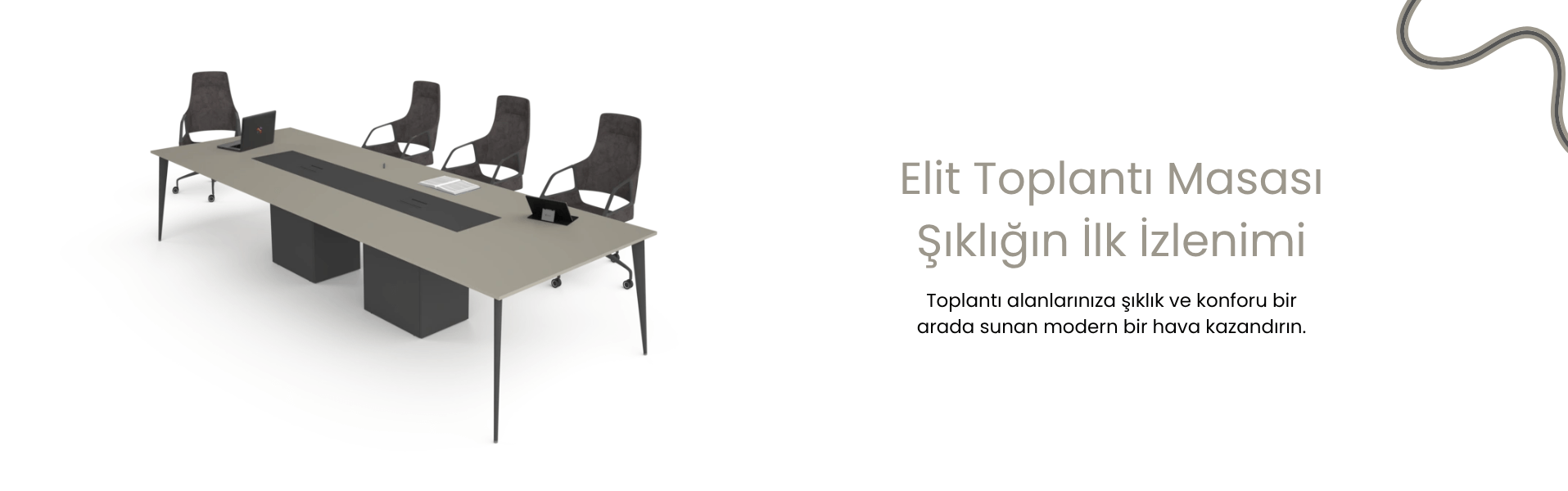 Modern toplantı masası banner görseli – Uzay Ofis Mobilya